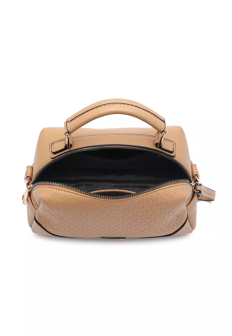 Women's Top Handle Bag / Sling Bag / Crossbody Bag (手拿袋 / 斜孭袋) - 棕色