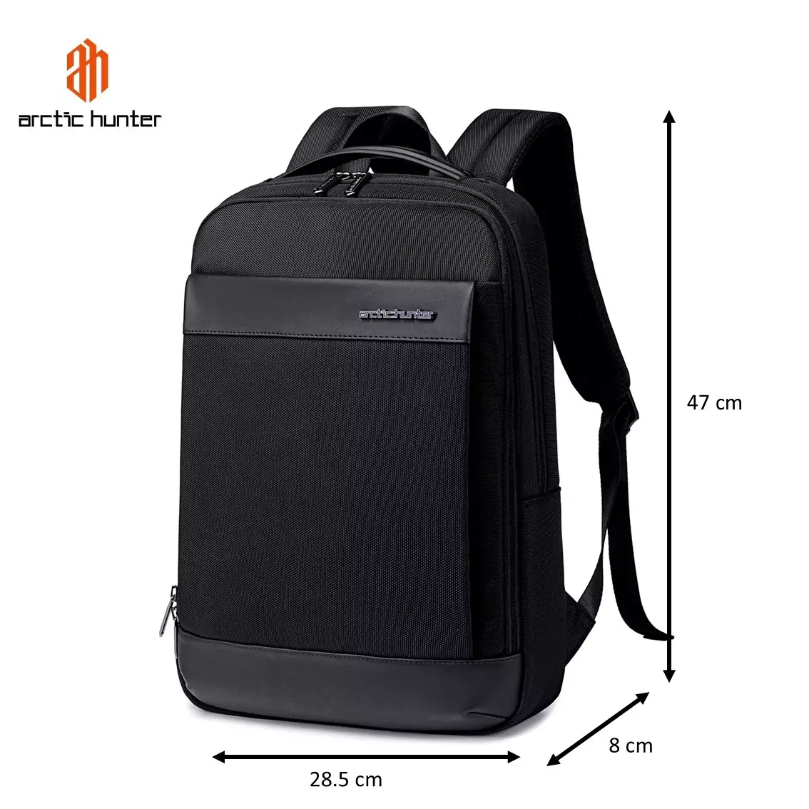 Arctic Hunter B00690 Tas Backpack Laptop Ransel Kerja Kantor Kasual 15.6 Inch- GREY