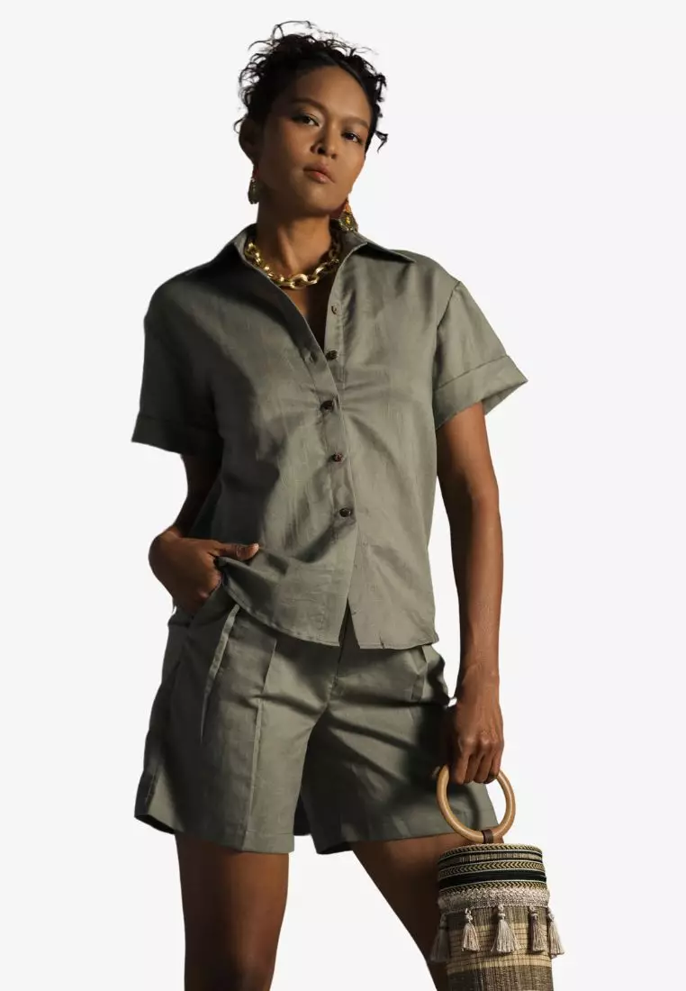 Summer Get Away Linen Short