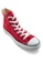 Converse red Chuck Taylor All Star Canvas Hi Sneakers CO302SH64WHFSG_1