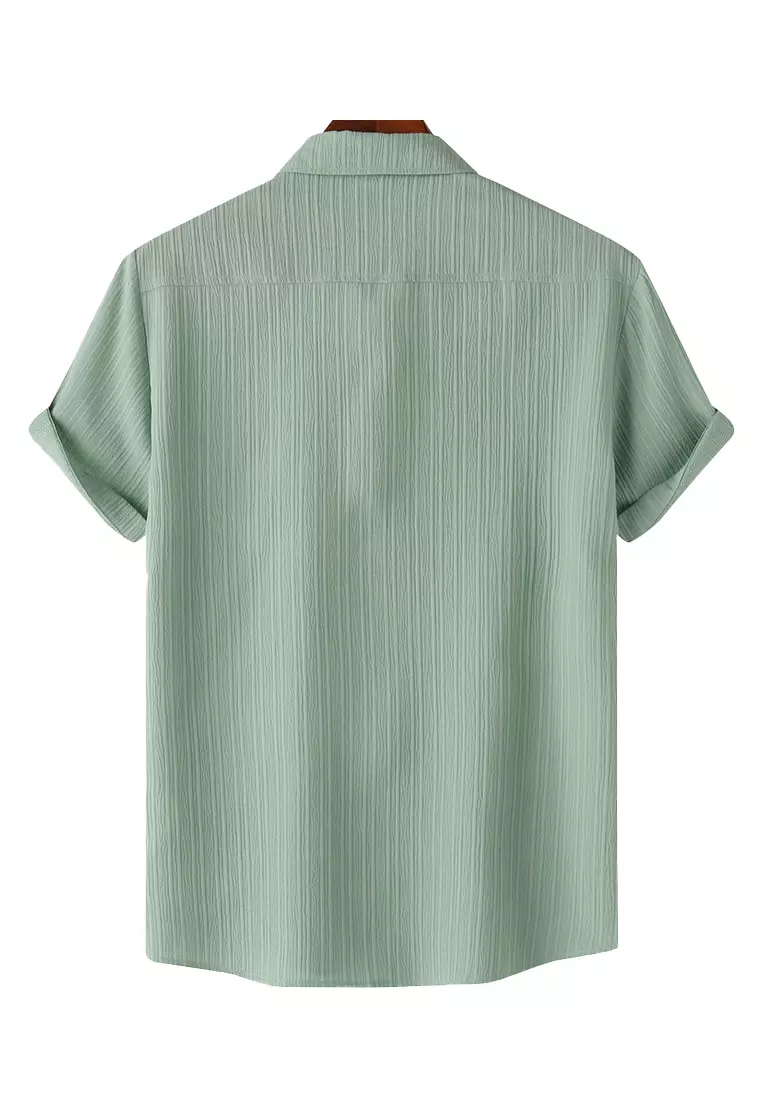 Turn-down Collar Striped Shirt YL-A90