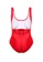 PINK N' PROPER red Basic Bareback Swimsuit PI108US0S5D6MY_6