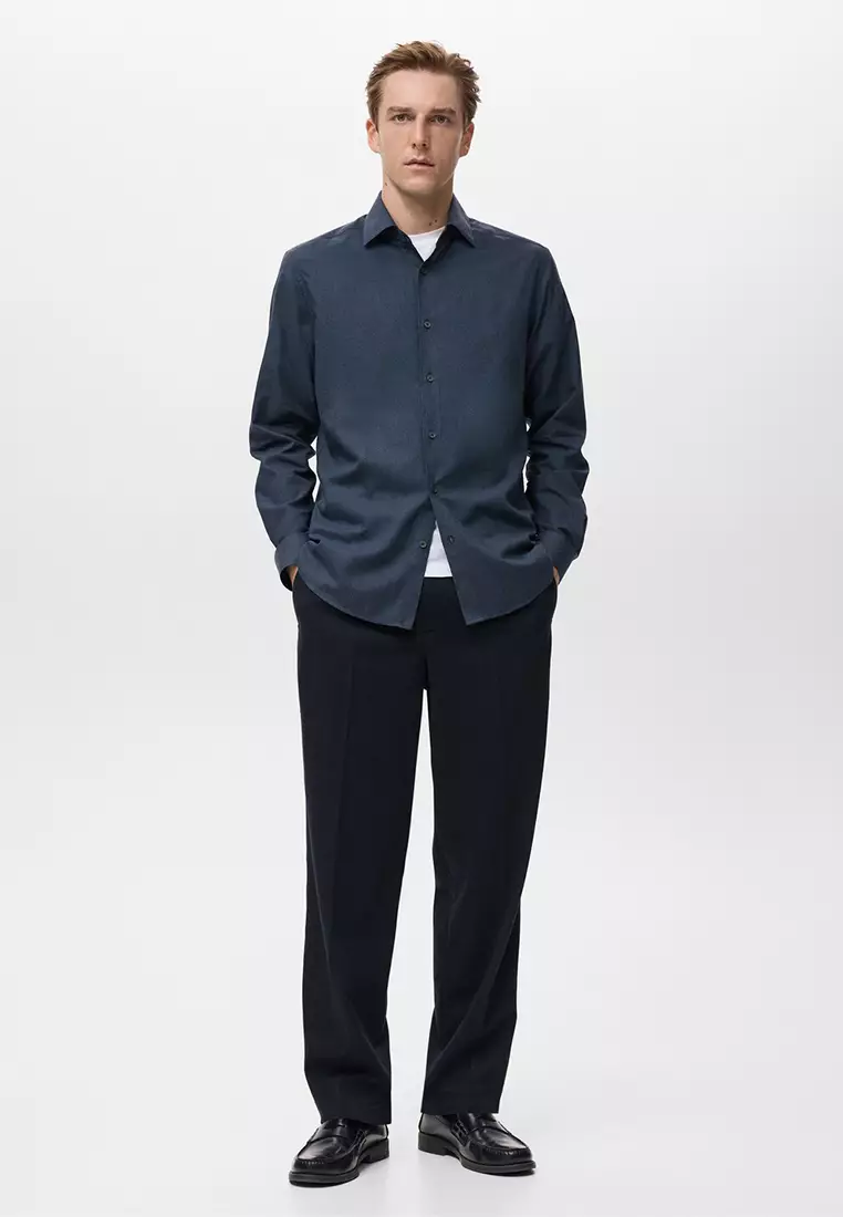 Regular-Fit Cotton Shirt