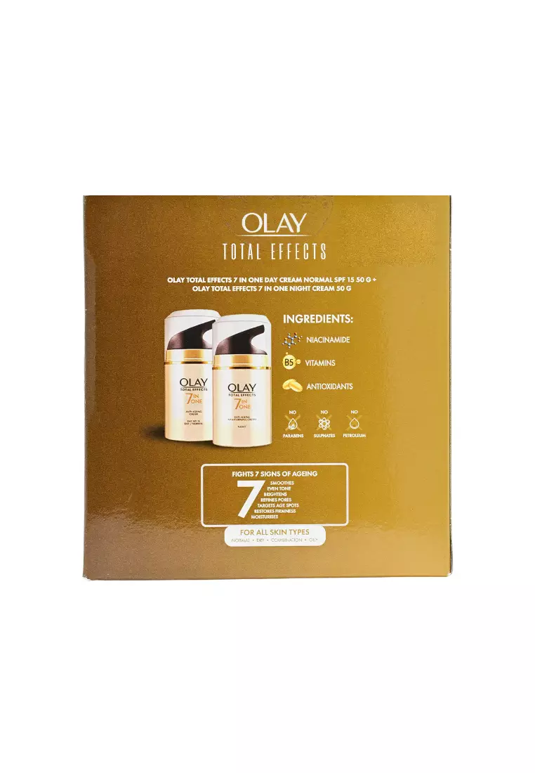 OLAY Total Effects 7 in One Day and Night Cream Set (2pcs) 2piece