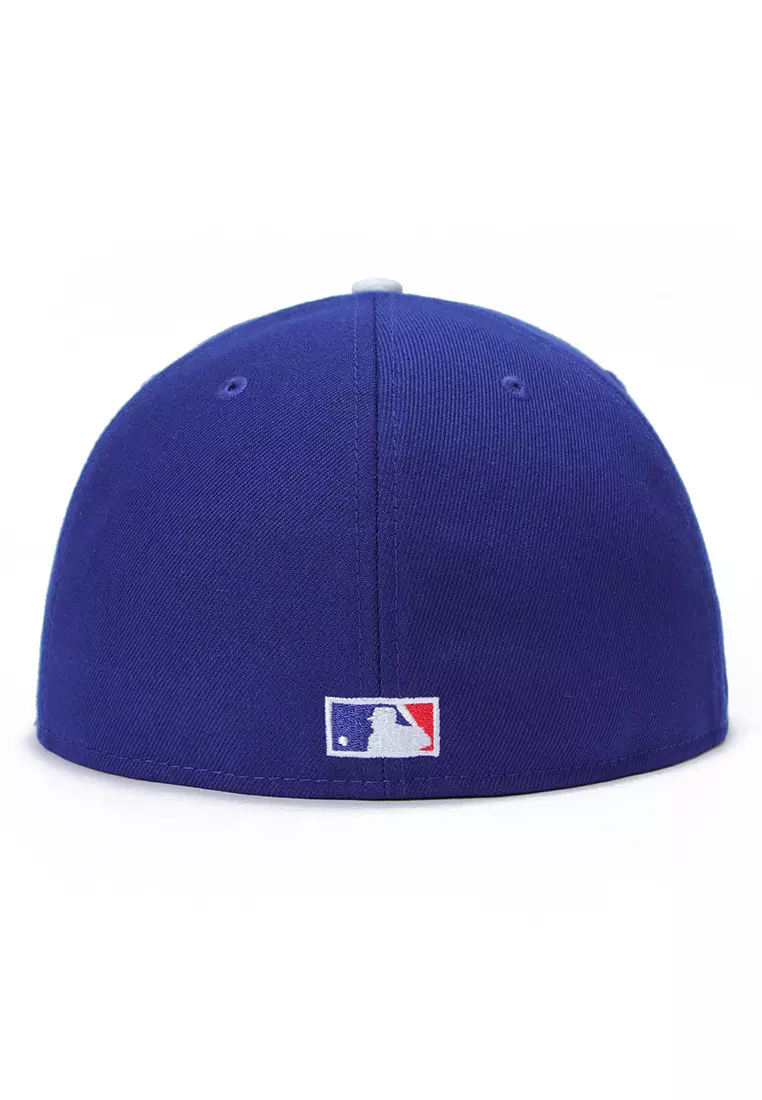 NE Los Angeles Dodgers Old English Royal Blue 59FIFTY Fitted Cap