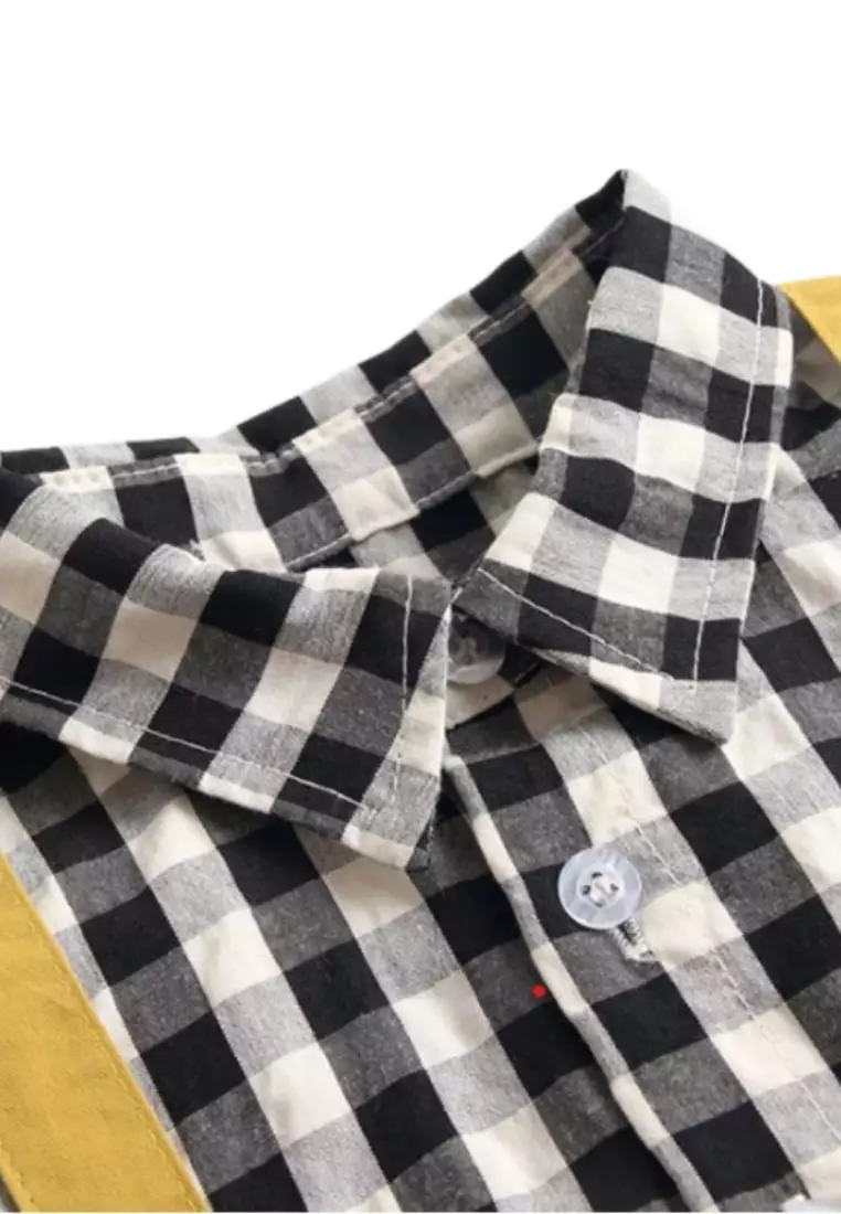 Chicco Romper Set - Black&Yellow