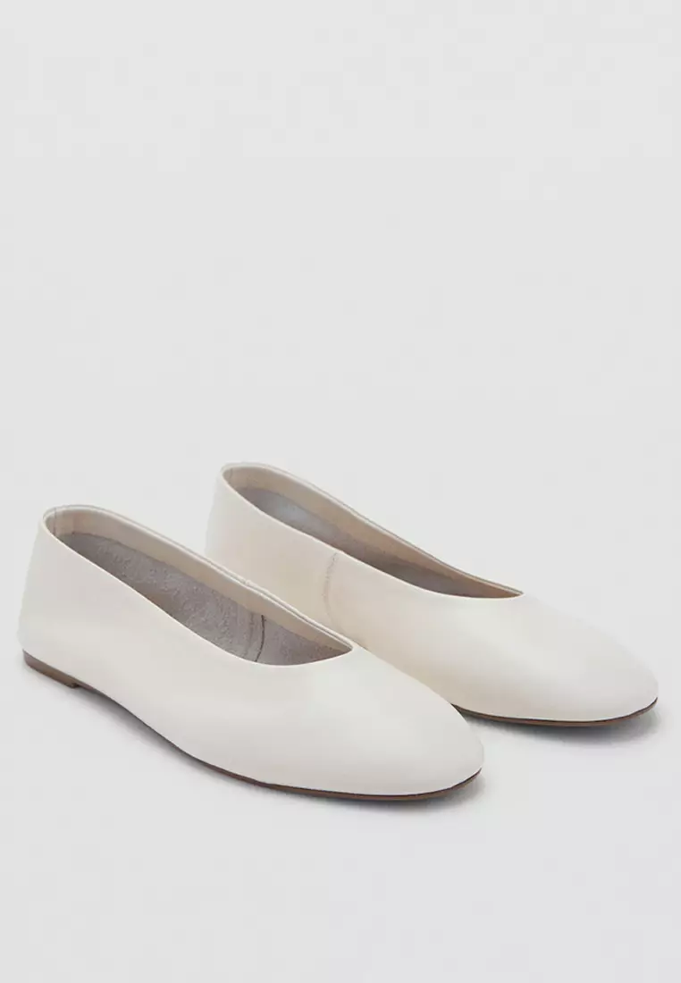 Leather Ballet Flats