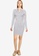 MISSGUIDED grey Zip Front Collar Ribbed Mini Dress 0A275AAC452EB3GS_4