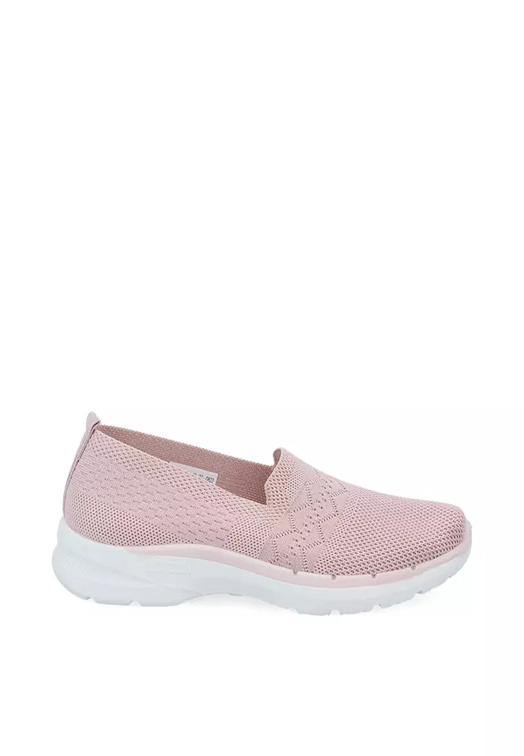Discount on Carlo Rino  shoes - SKU: Medium Beige Wanderer Knitted Slip-Ons