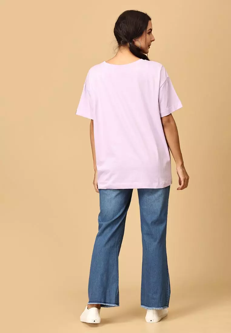 Ready To Pop Oversized Mumma T-shirt