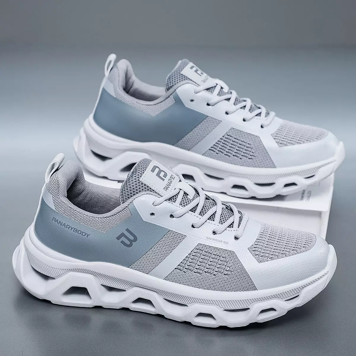 Sepatu Olahraga Pria Model Casual Sneakers Lari Cowok Trendi QNR33