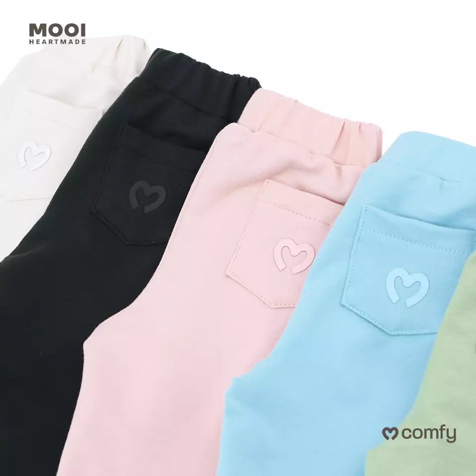 Mooi Celana Panjang Anak Perempuan Comfy Skinny Pants - Sky Blue