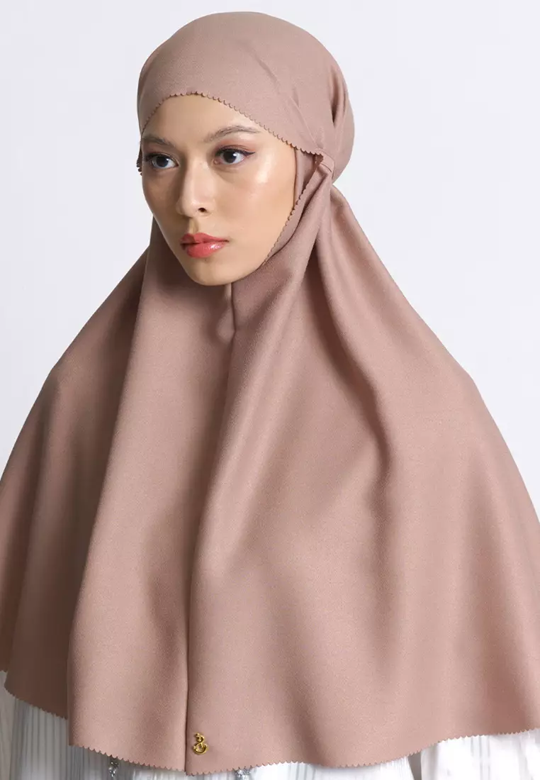 Jenna and Kaia - Irene Bergo Wheat - Kerudung Bergo