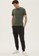 Marks & Spencer green Slim Fit Pure Cotton Crew Neck T-Shirt 2FB0CAA8E464ABGS_3