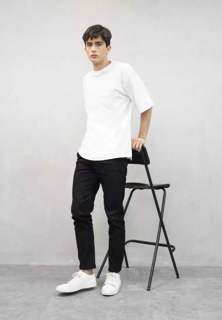 kaos oversized pria PUTIH polos wanita oversize shirt