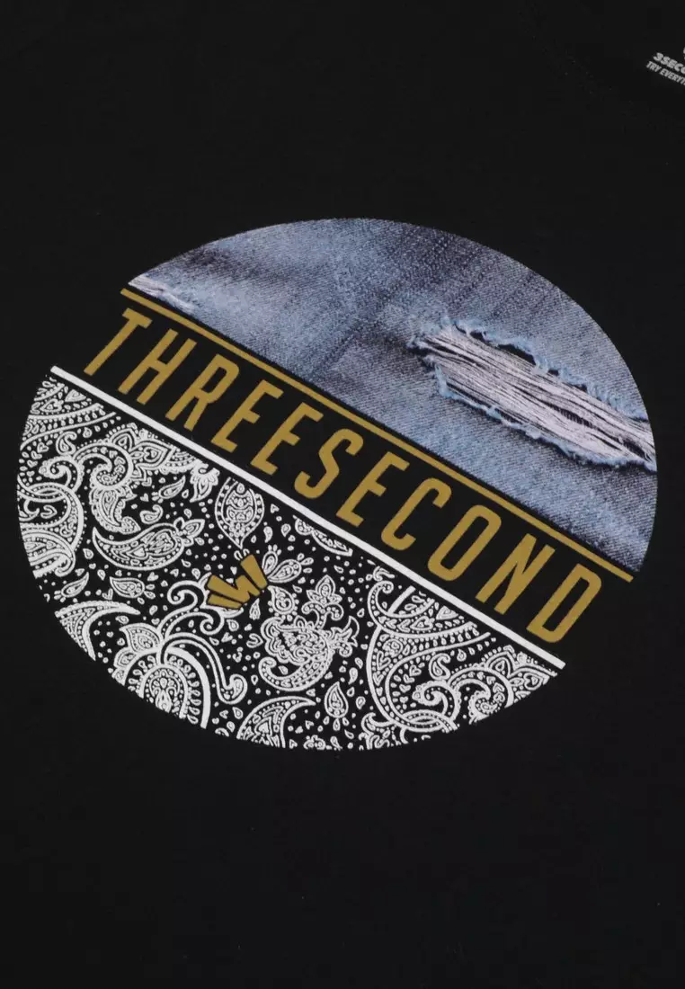 3Second Arnold T-Shirt Short Sleeve Cotton Lighweight Regular Fit OL-C320424