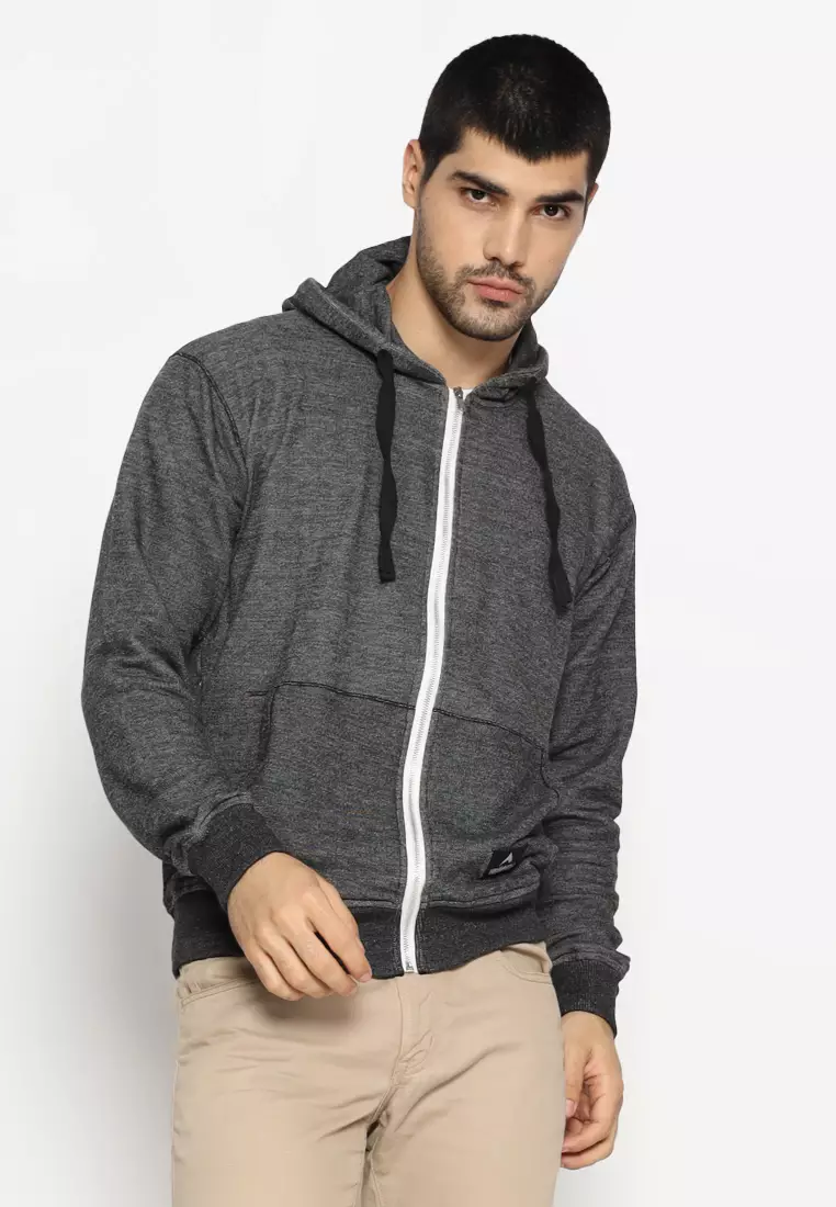 HEMMEH Sweater Hoodie Hitam Misty