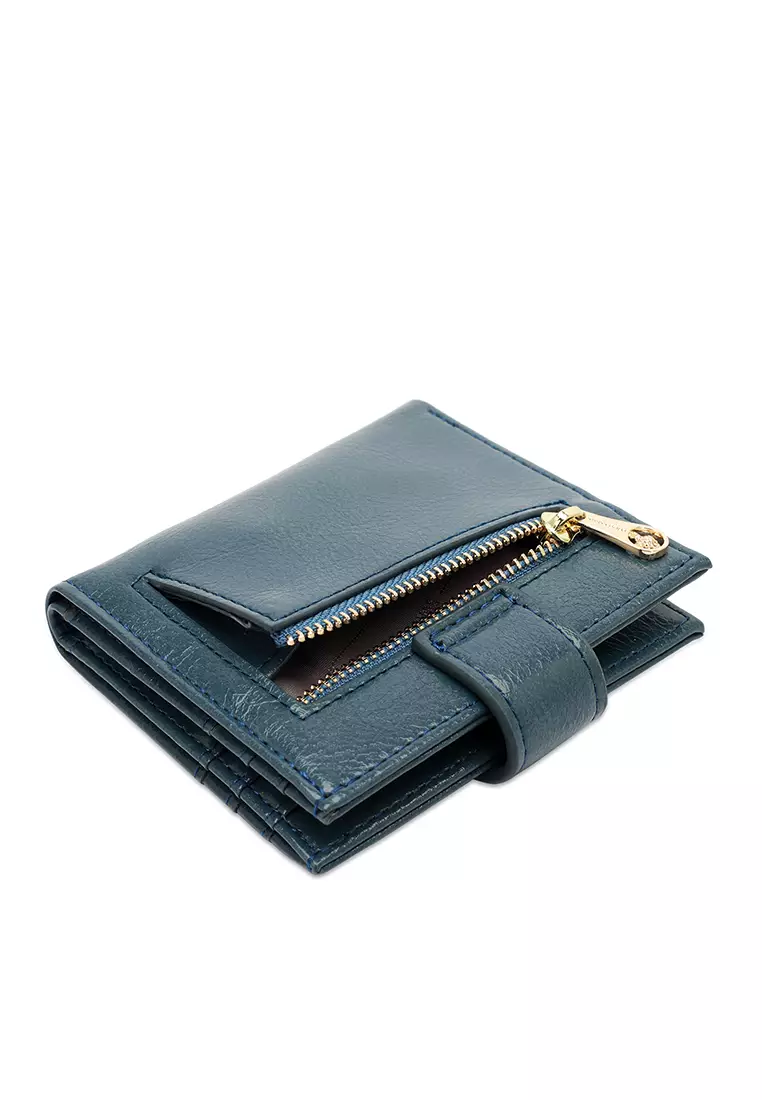 Women's Short Purse / Card Holder (Dompet Pendek Wanita / Kartu Wanita) - Biru