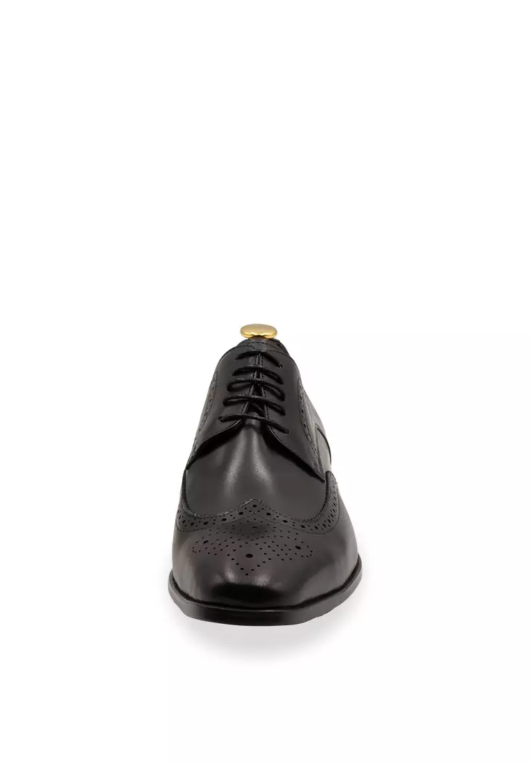 Caseros Wingtip Black Derby
