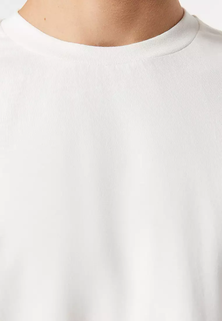 Oversize Embroidery Pocket T-Shirt