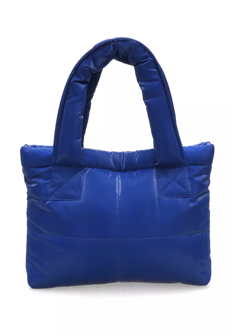 Angelina Pillow Puffy Bag Smooth Texture And High Quality - Royal Blue