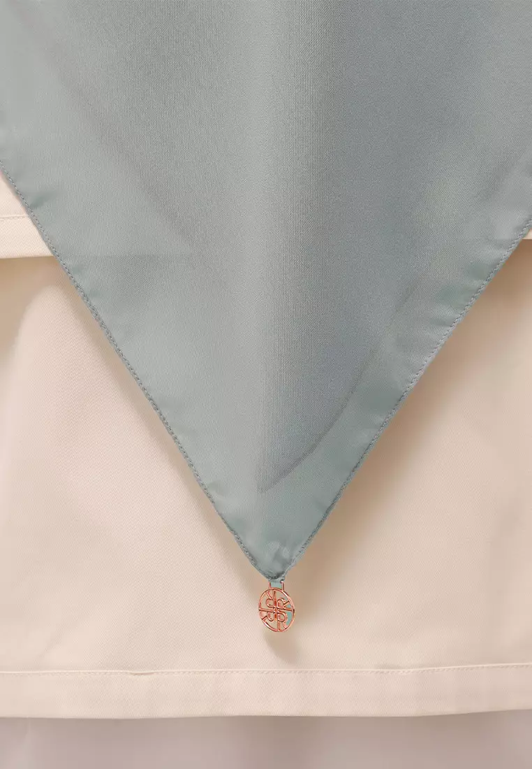 Ria Miranda Grey Rarina Scarf