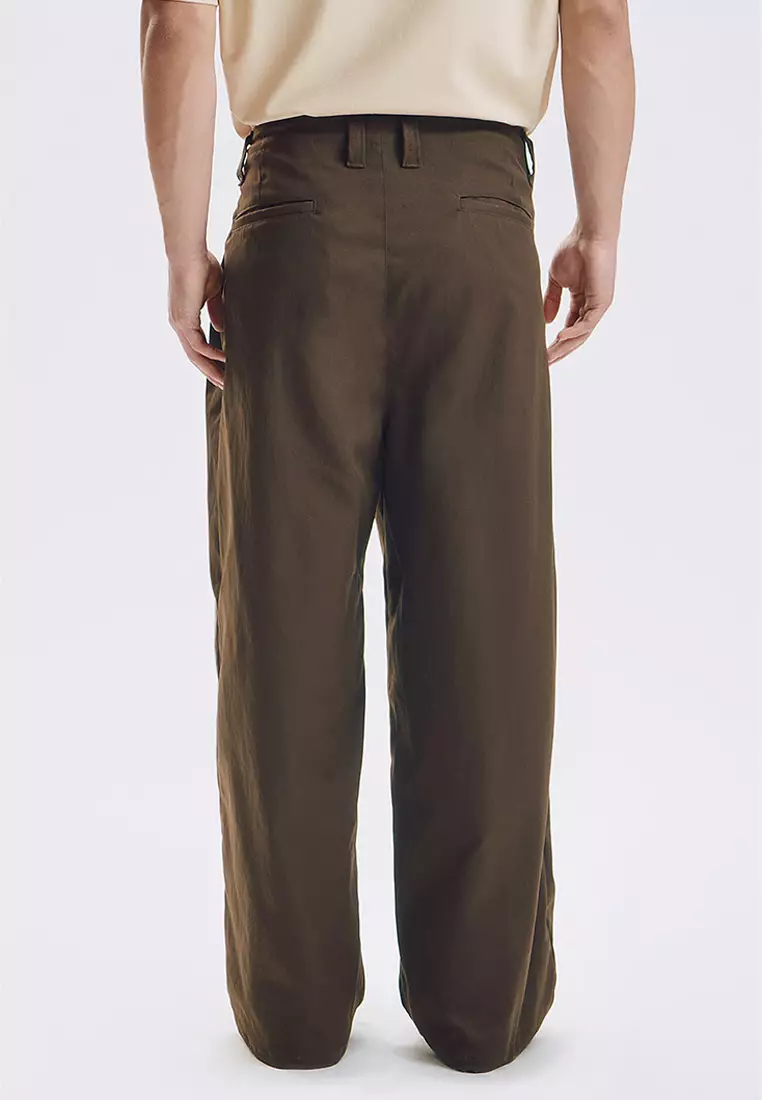 Dress Code Baggy Pleated Pants