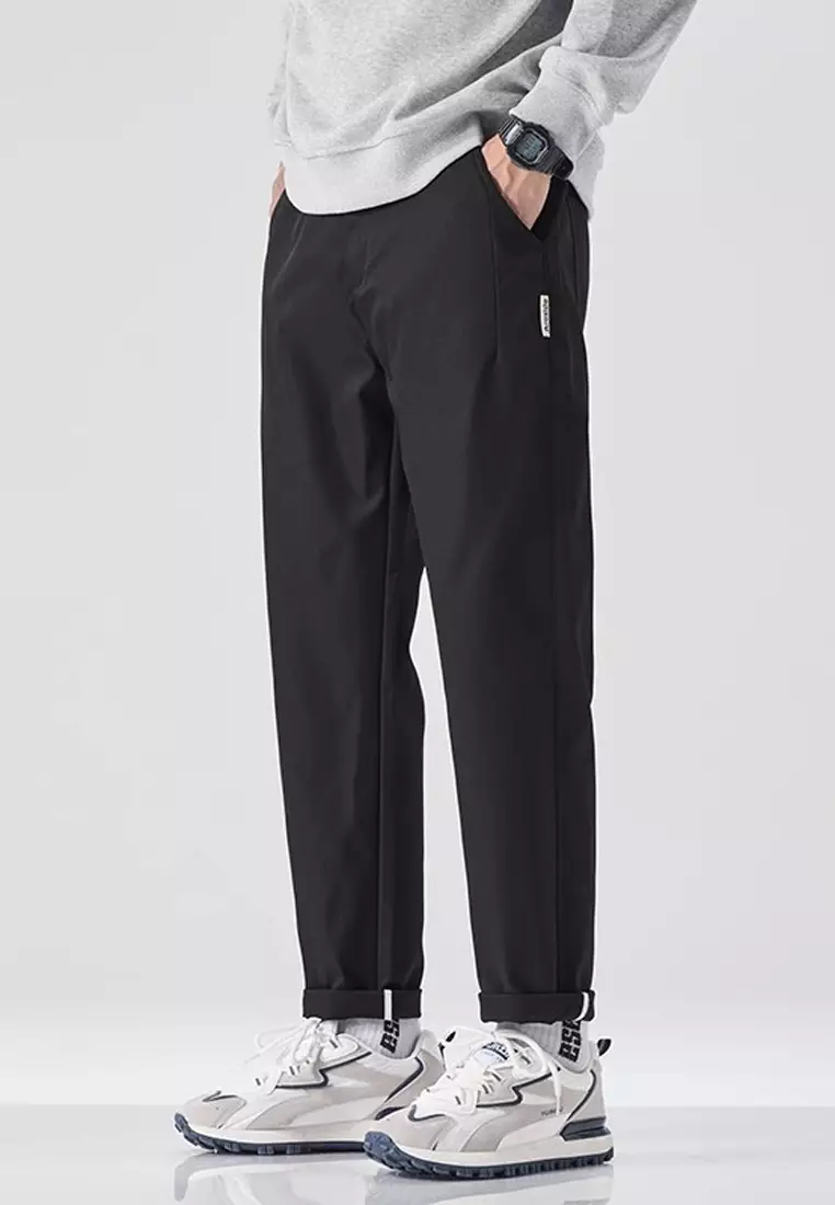 Elasticated Waist Slim Pants