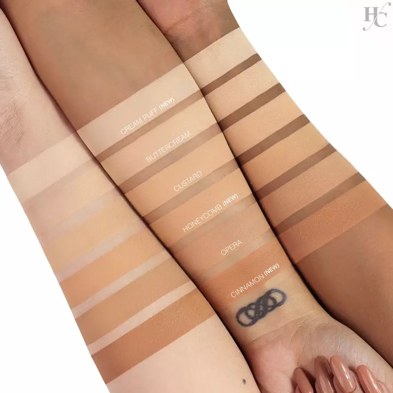 NEW Oil Control Luxcrime Blur & Cover Two Way Cake - Creampuff