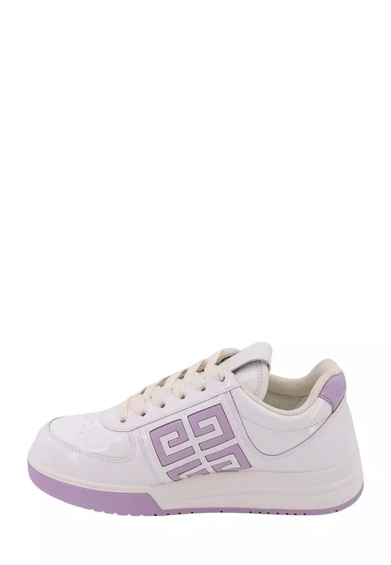 Buy Givenchy GIVENCHY Patent leather sneakers with lateral 4G