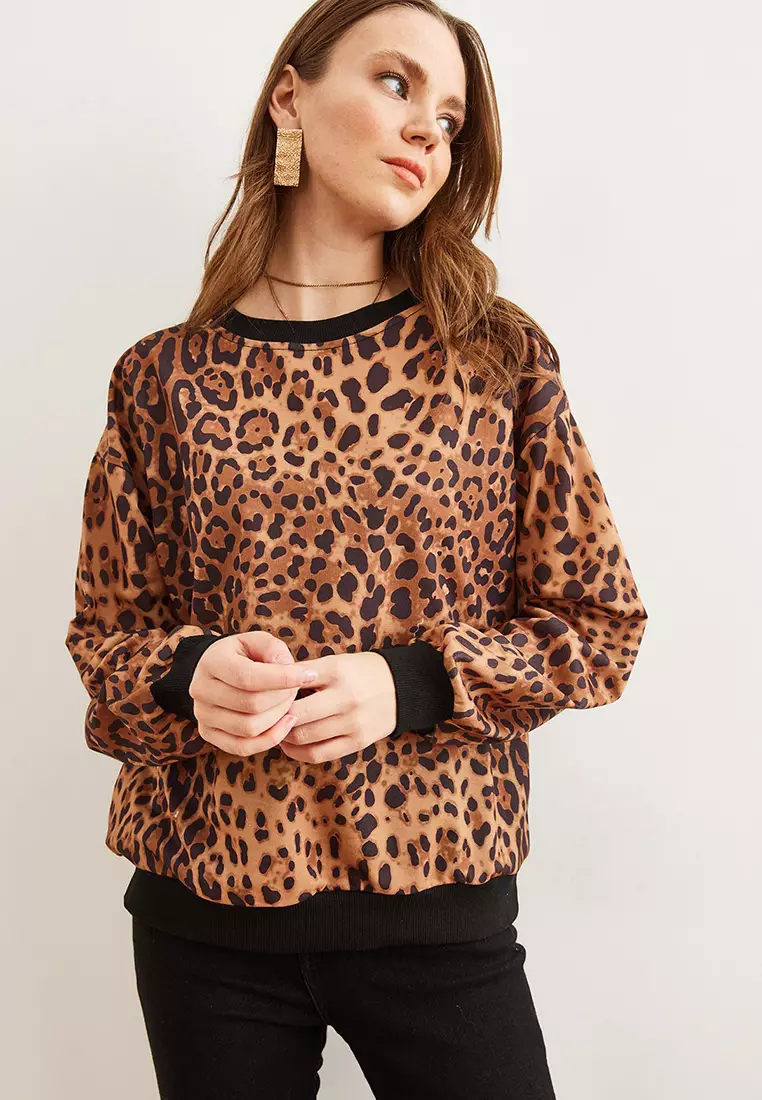 Basic Soft Texture Casual Sweatshirt