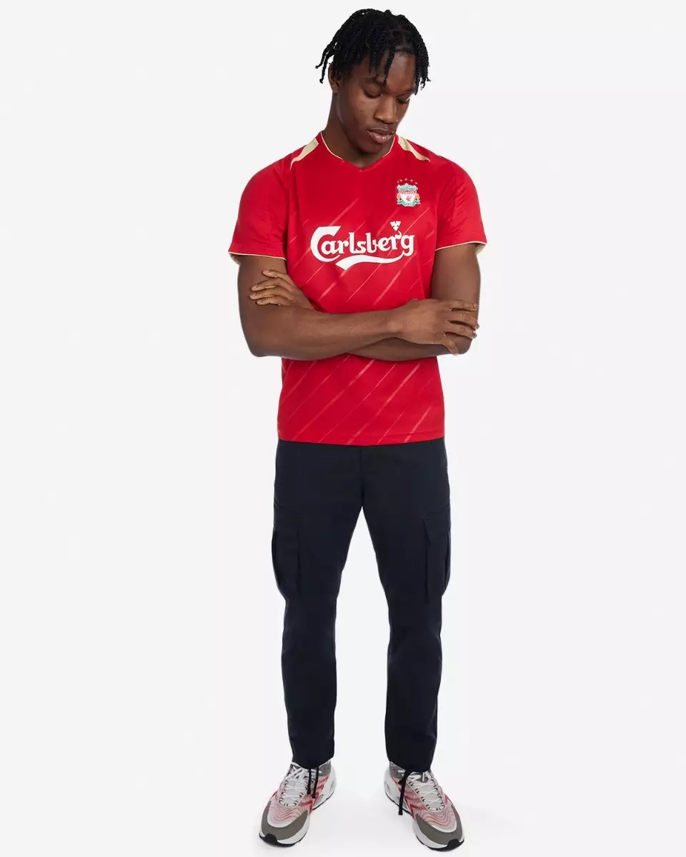 Liverpool FC 2005-2006 Euro Home Shirt Men - Official LFC Jersey Original Pria