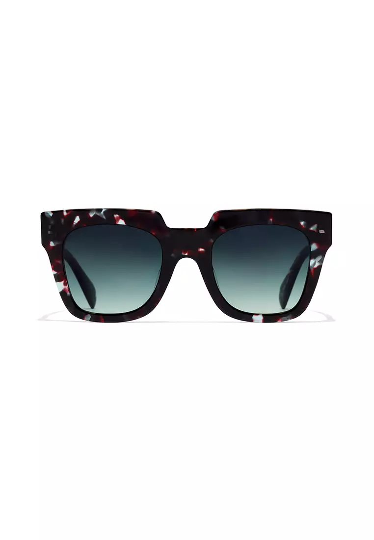 HAWKERS Green Havana Forest Row X  Sunglasses For Women, Female. Official Product Designed In Spain