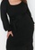 Trendyol black Plus Size Knit Dress 6BDF7AA2E73D11GS_4