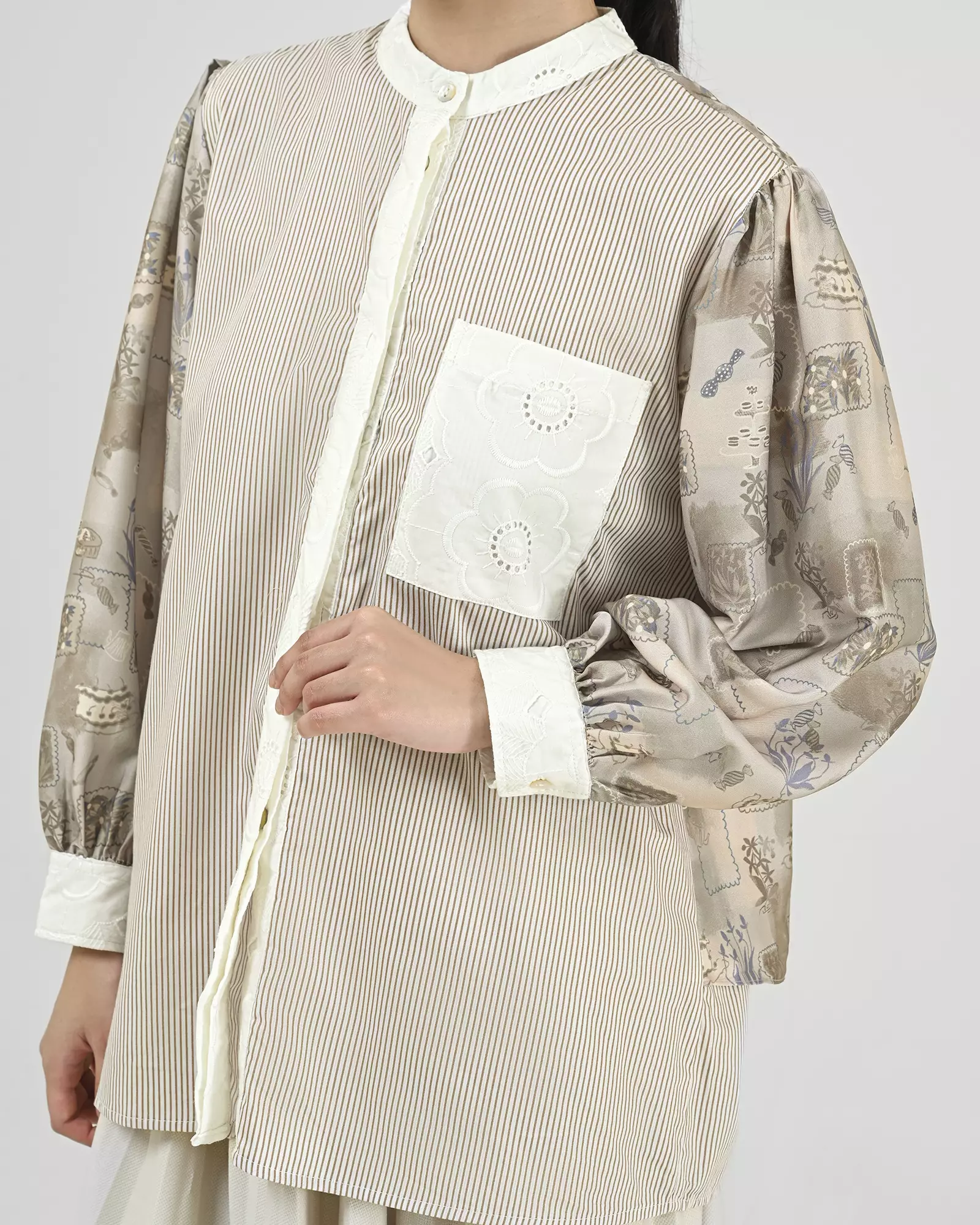 Geulis.id MARJORIE SHIRT - Khaki