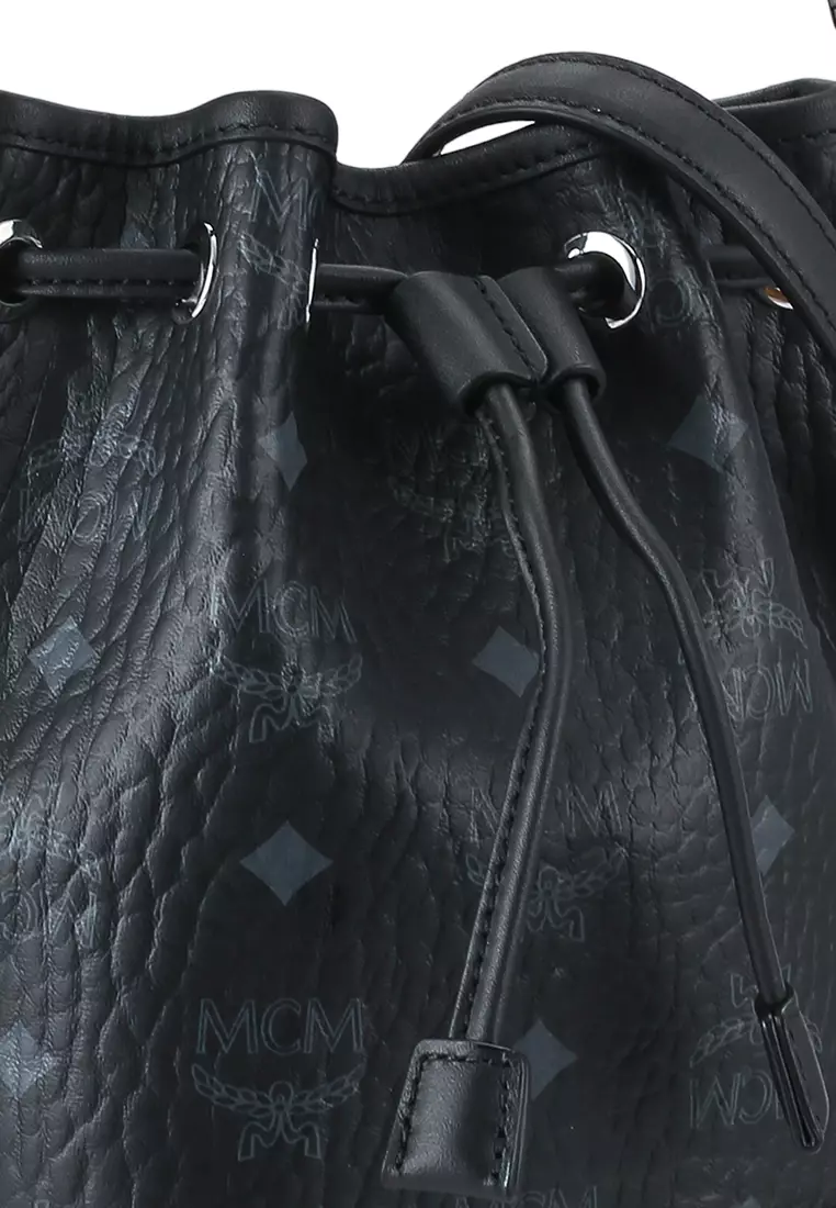 Mcm bucket deals bag black