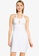 French Connection white Reby Ponte Jersey Dress 0C90DAA0775CBDGS_1