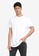 H&M white T-Shirt Long Fit E67F6AAEBE3340GS_1