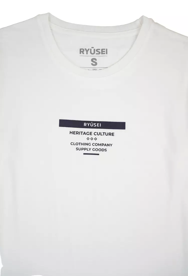 Ryusei Tshirt Kazu White