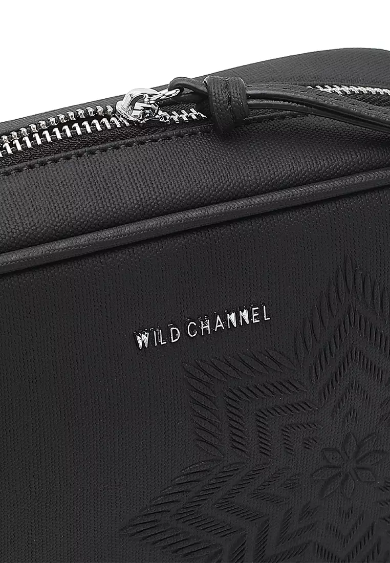 Women's Shoulder Sling Bag / Crossbody Bag (Tas Selempang / Tas Bahu Wanita) - Hitam