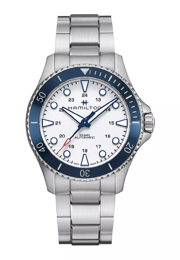 dive watch hamilton khaki field navy