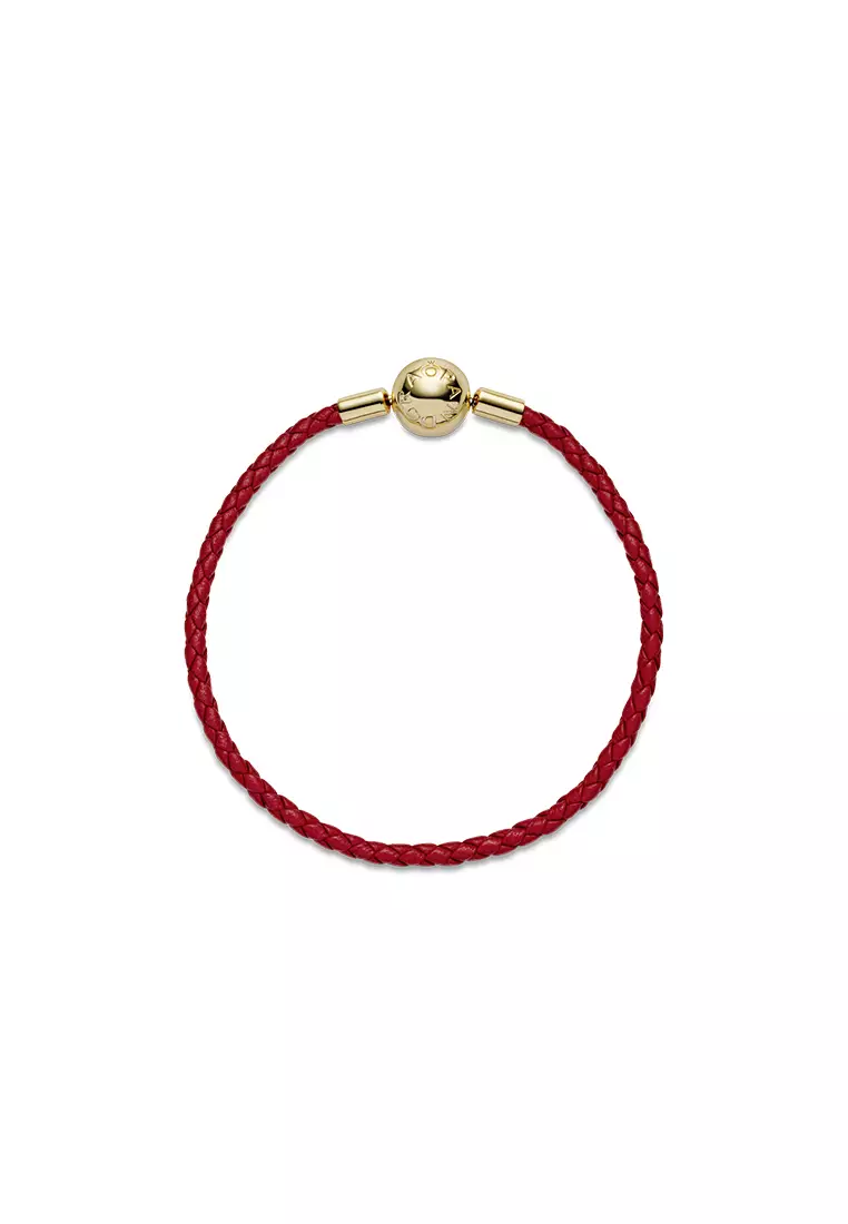 Pandora woven leather bracelet online