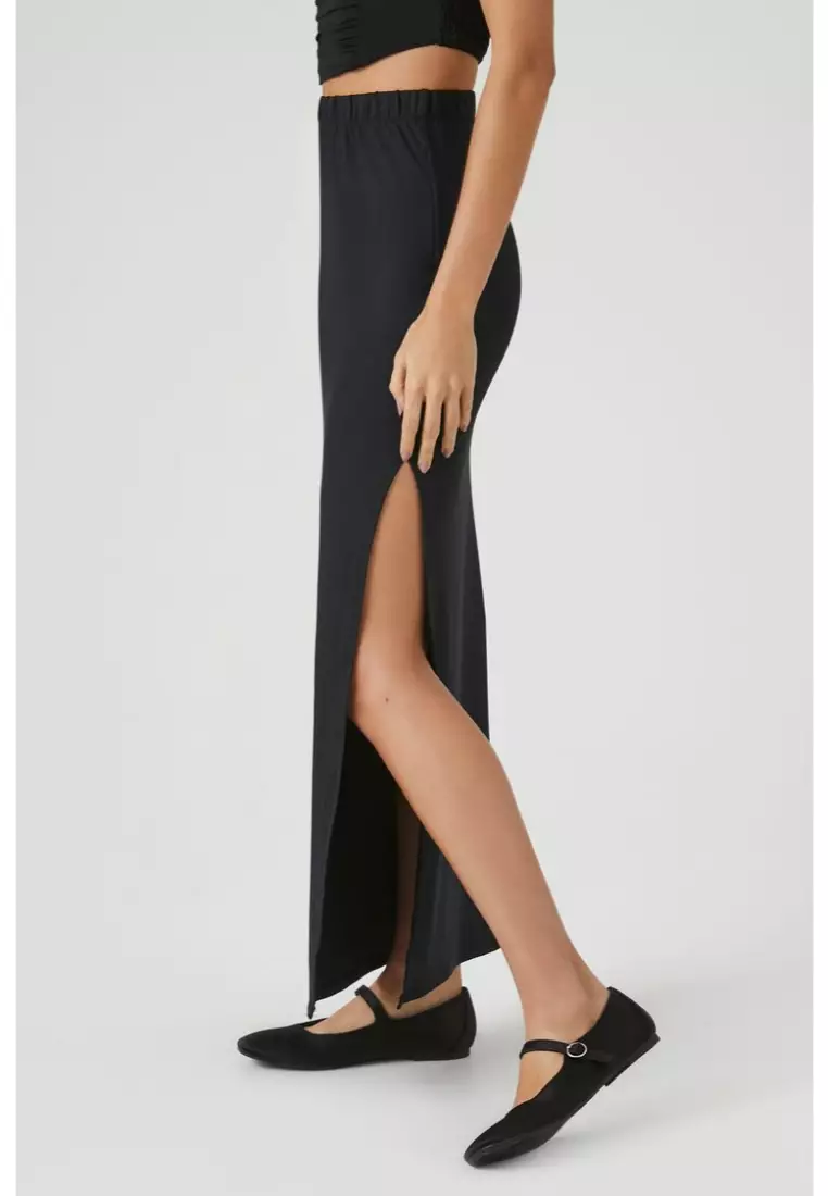 Black maxi discount skirt forever 21