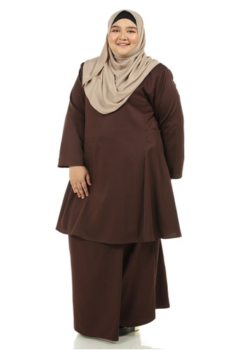 Plus size baju shop kurung