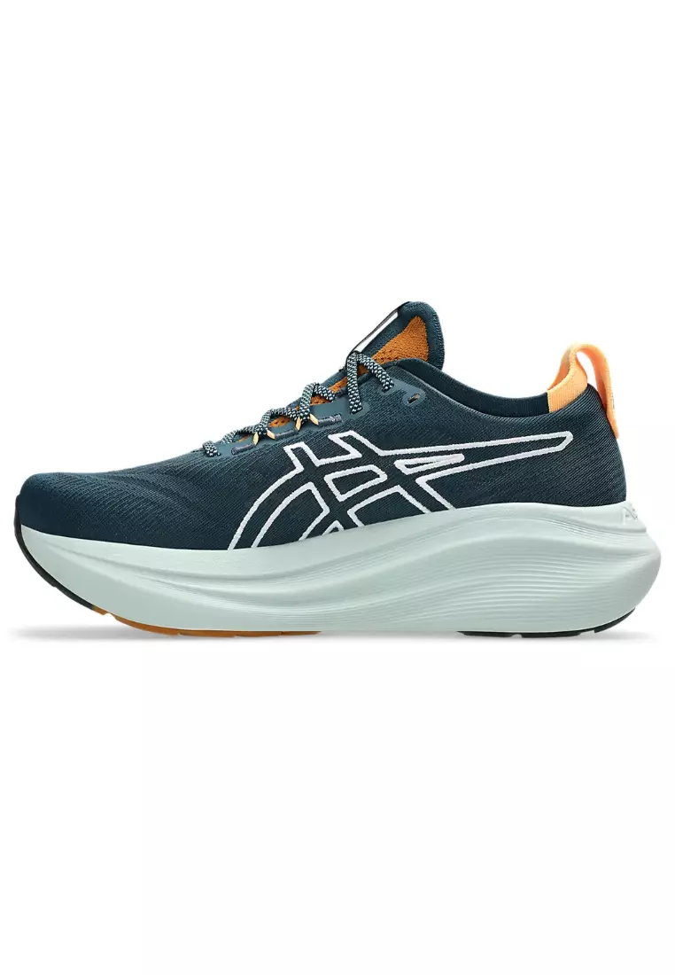 GEL-NIMBUS 27 TR MEN RUNNING SHOES (GREEN)