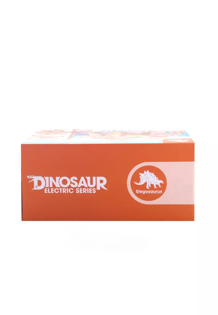 Mainan Dinosaurus Electric Series Egg Headdrogon 898A Type F Stegosaurus