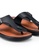 Louis Cuppers black Toe Post Sandals E9C8FSHBC1E309GS_3