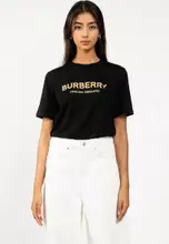 Buy Burberry Logo Cotton T-Shirt (nt) 2026 Online | ZALORA