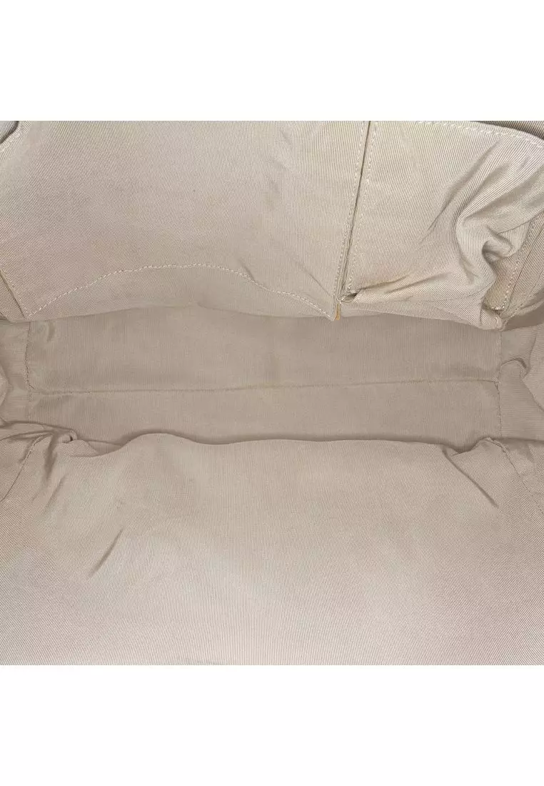 Pre-Loved Chanel Bicolor Nylon Grosgrain Reissue 2.55 Shopping Tote