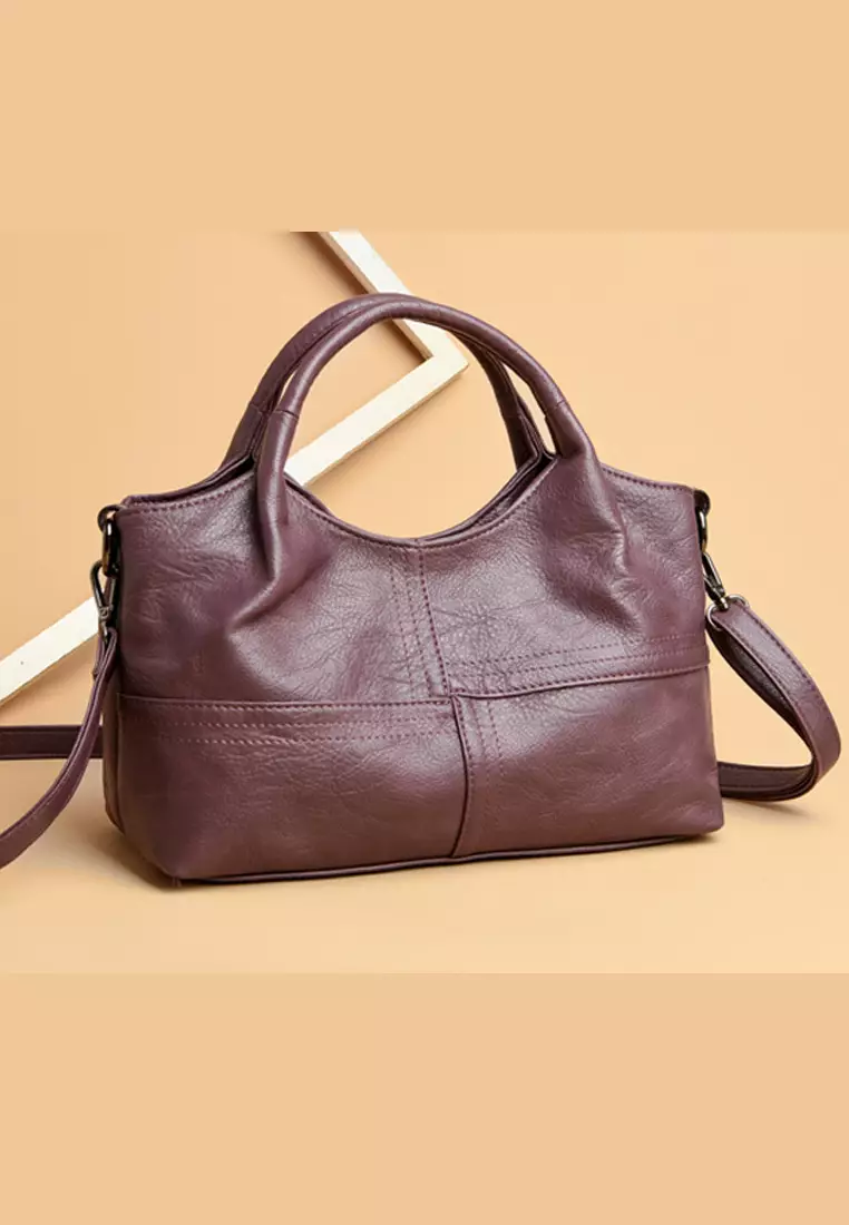 Faux Leather Three Way Handbag JW HD-3918